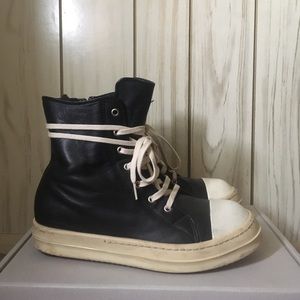 rick owens mainline ramones low